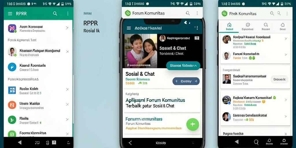 Tampilan antarmuka RPRR yang intuitif dan menarik.